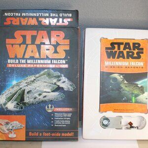 Vintage Star Wars - Build the Millennium Falcon Deluxe Papermodel Kit - NIB